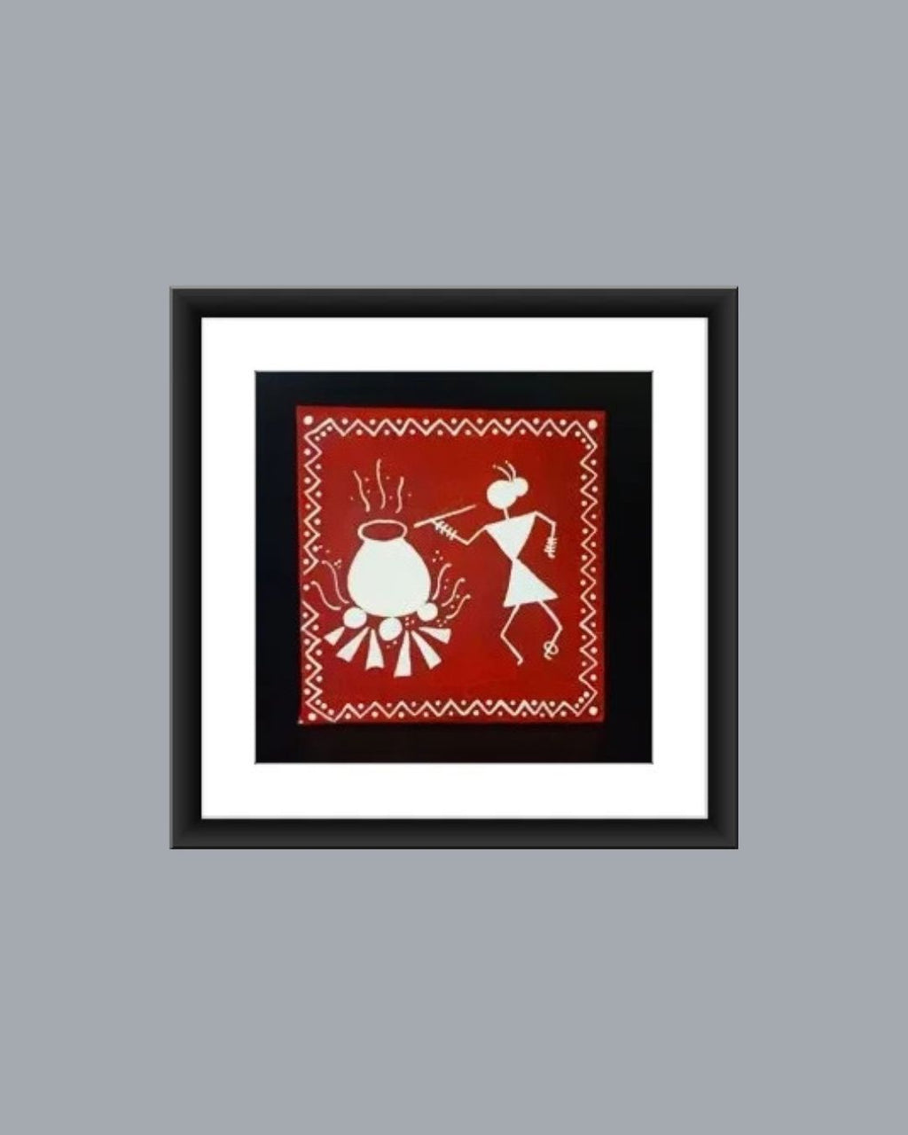 Warli Folk Art Home Decor Frame MIV - W006