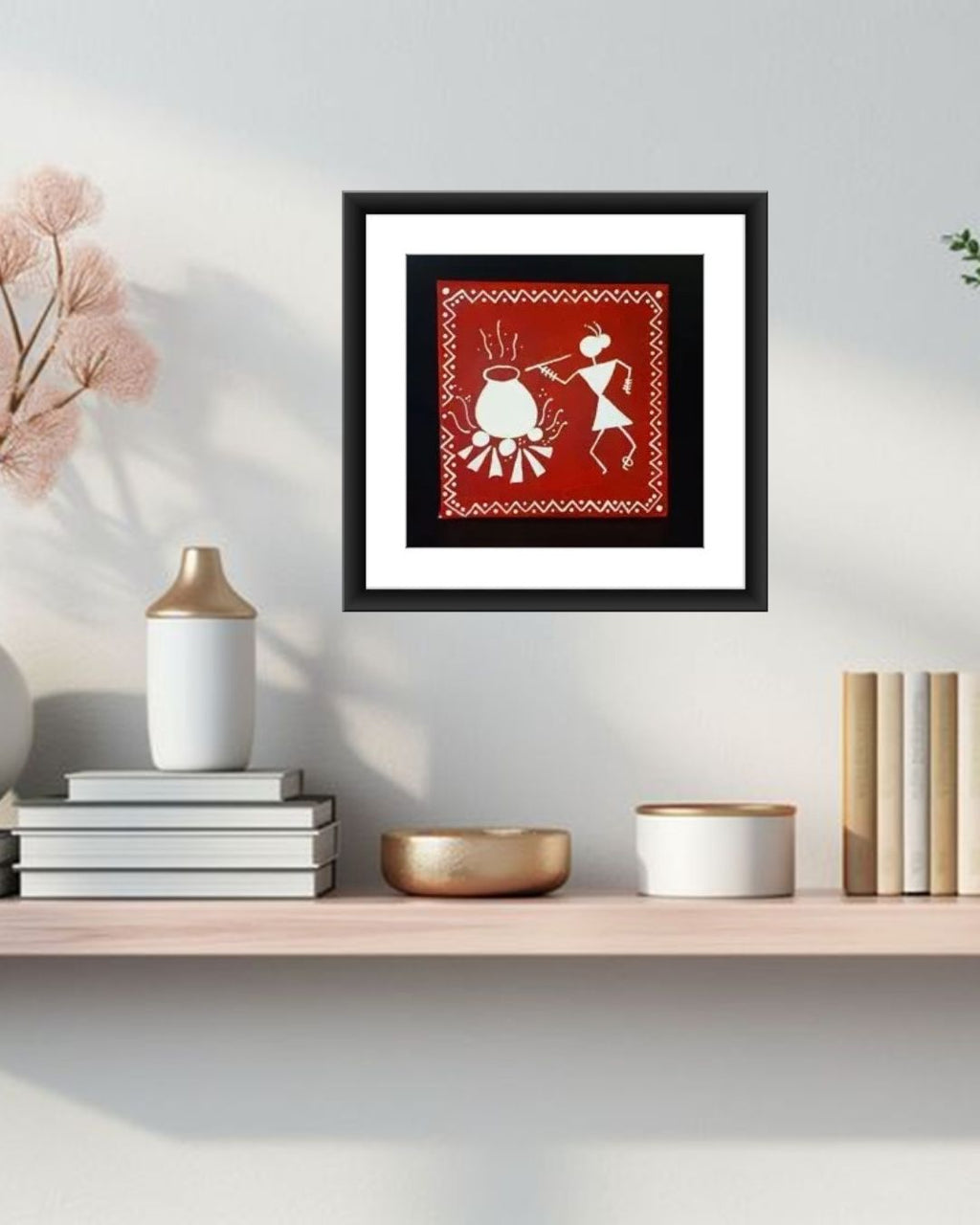 Warli Folk Art Home Decor Frame MIV - W006