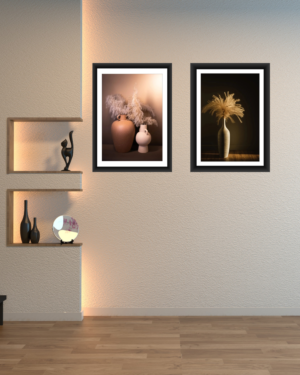 Modern  Wall Decor-Set of 2 Frames