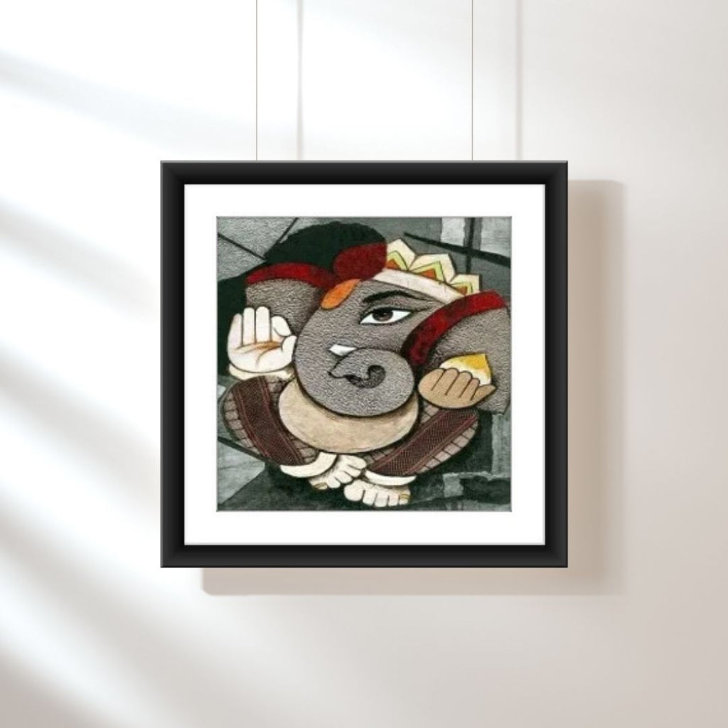 Royal Ganesha Art Frame MIV G001