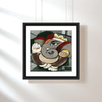 Royal Ganesha Art Frame MIV G001
