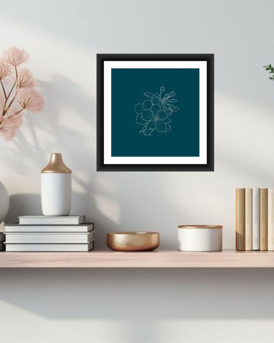 Aesthetic Minimal Floral Wall Art - MIV0105