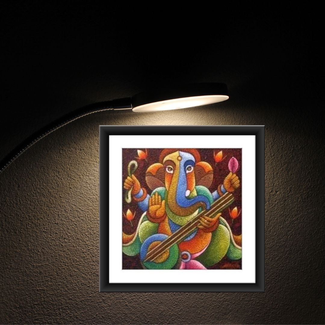 Calm Ganesha Modern Art