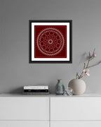 Traditional Indian Mandala Wall Art - MIV0110