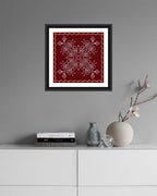 Contemporary Lined Warli Folk Art Wall Décor WARLI - MIV0112