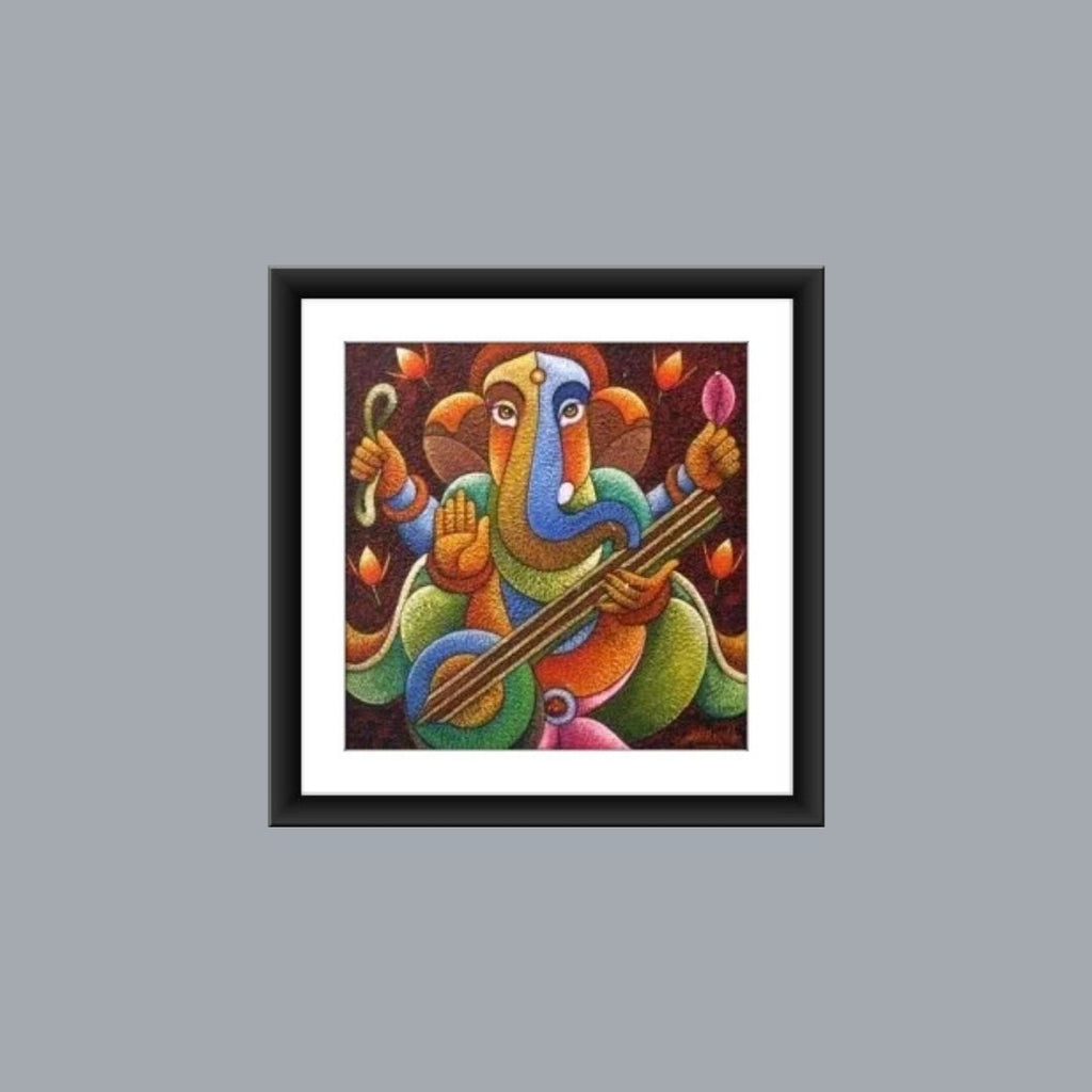 Calm Ganesha Modern Art