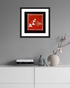 Warli Tribal Village Wall Art MIV - W003