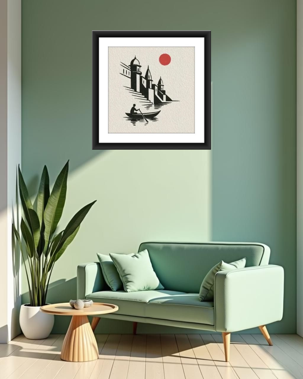 Zen Nature Wall Art Frame