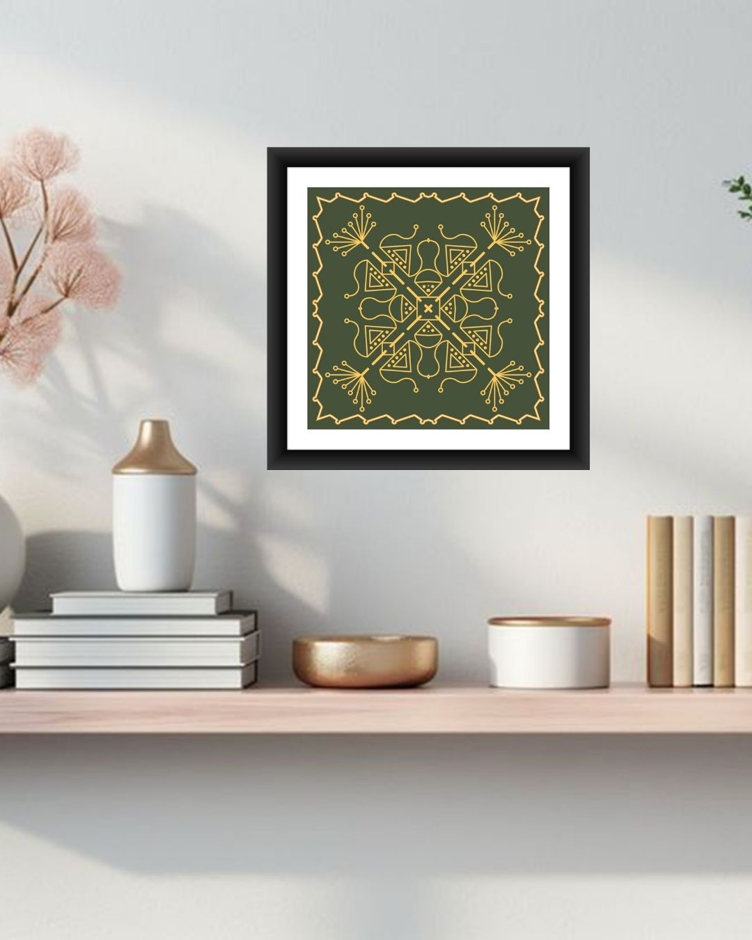 Ethnic Mandala Art Frame - MIV0122