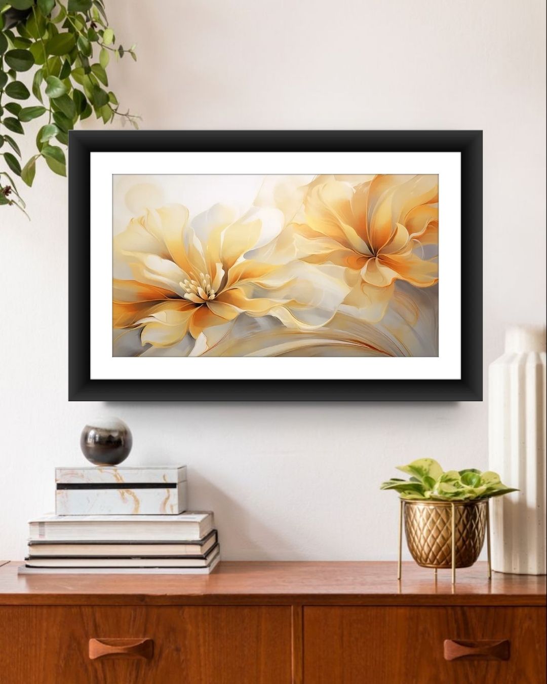 Decorative Floral Wall Art Frame - MIV016