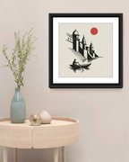 Zen Nature Wall Art Frame
