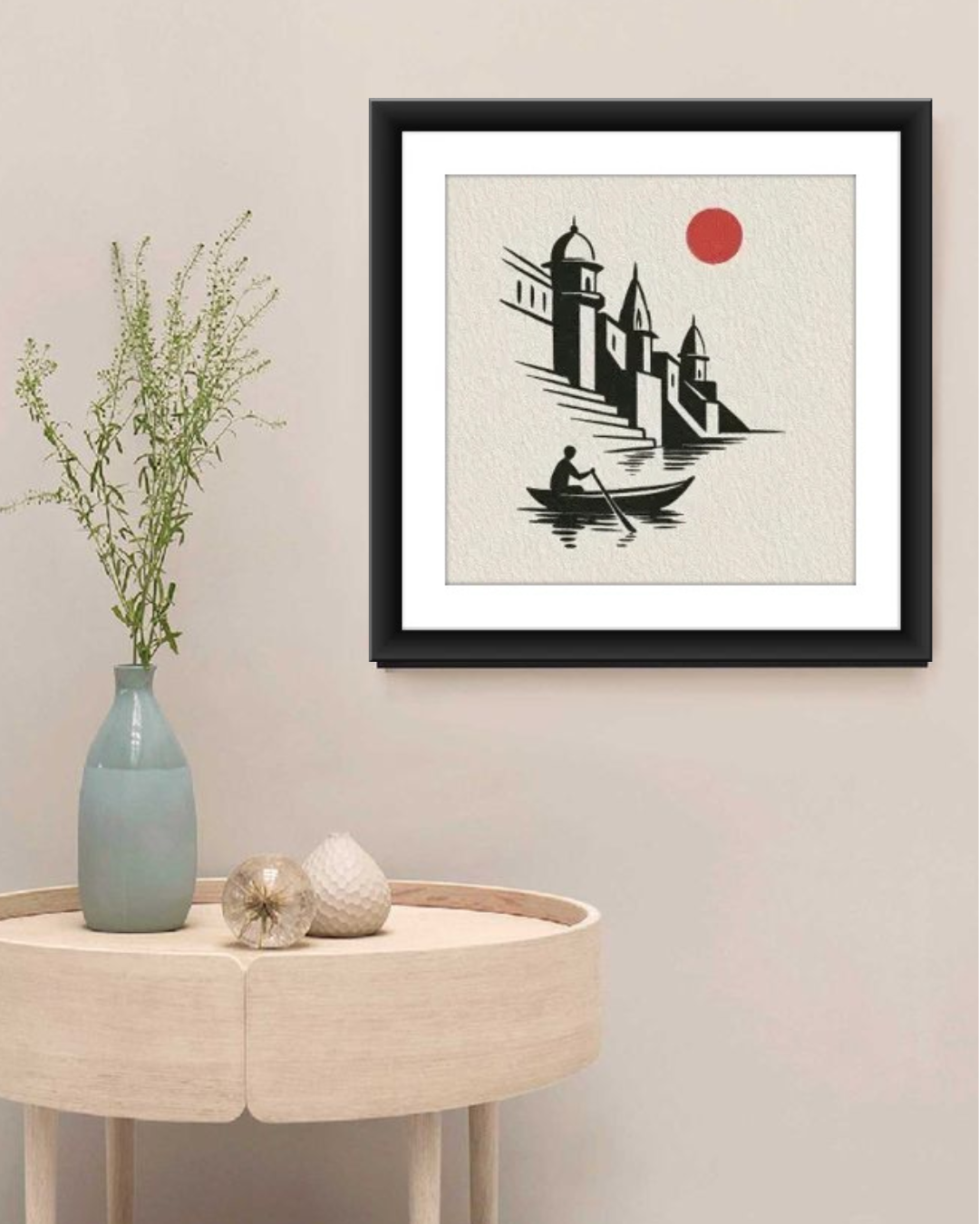 Zen Nature Wall Art Frame