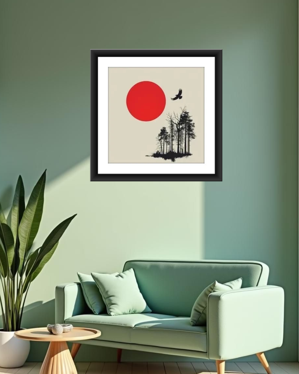 Minimal Abstract Nature Wall Art