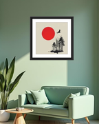 Minimal Abstract Nature Wall Art