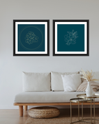 Floral Frames - Set of 2 frames