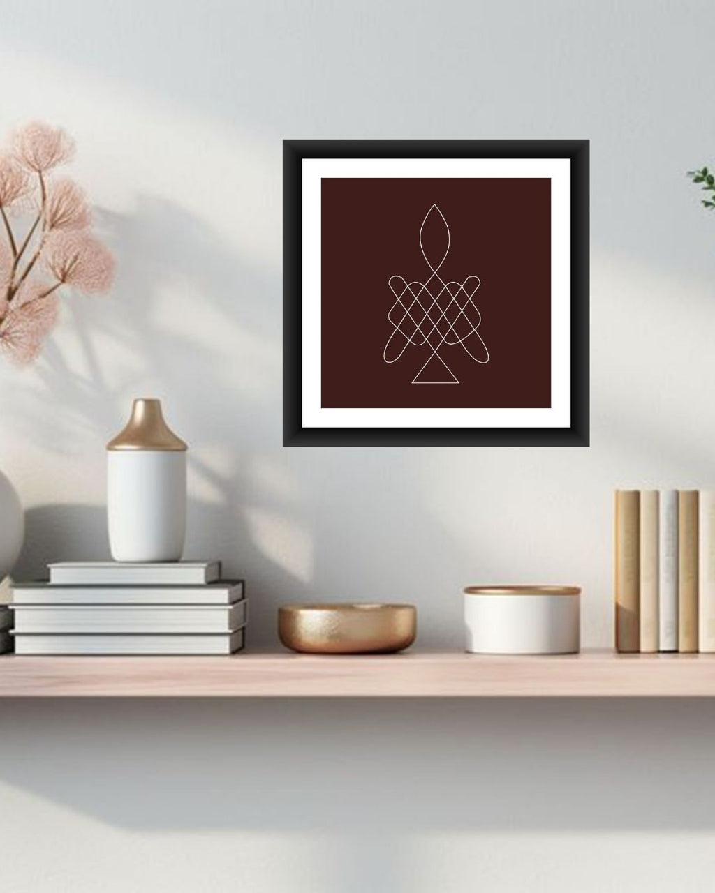 Mandala Wall Art For Prayer Room - MIV0153