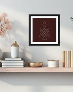 Mandala Wall Art For Prayer Room - MIV0153