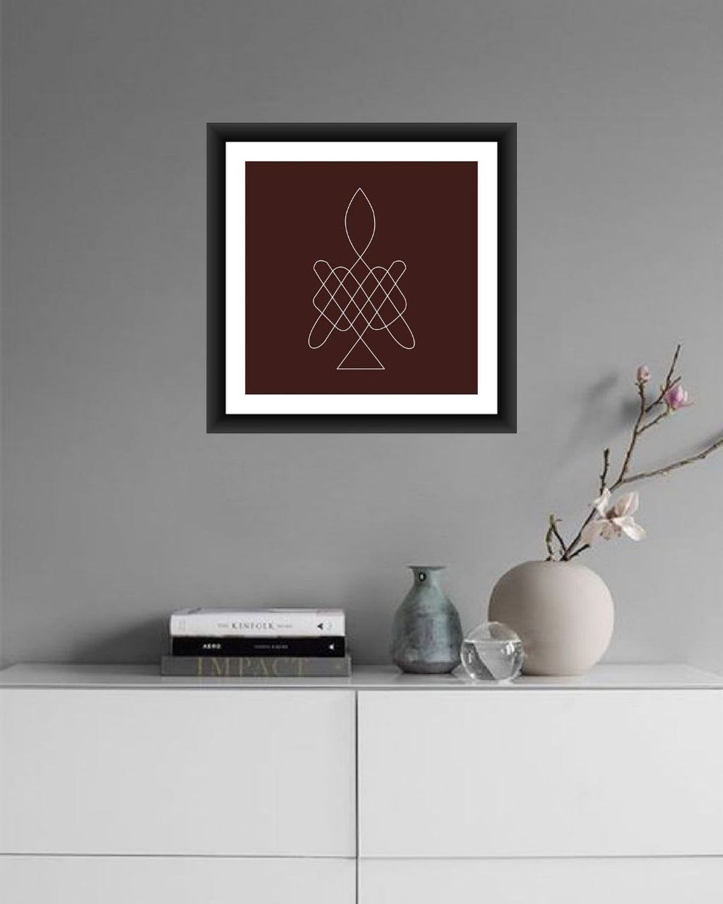 Mandala Wall Art For Prayer Room - MIV0153