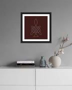 Mandala Wall Art For Prayer Room - MIV0153