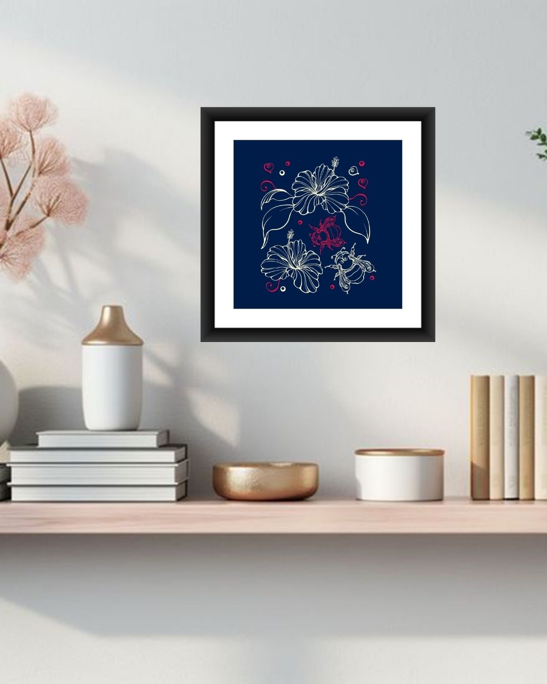 Contemporary Floral Wall Art - MIV0167