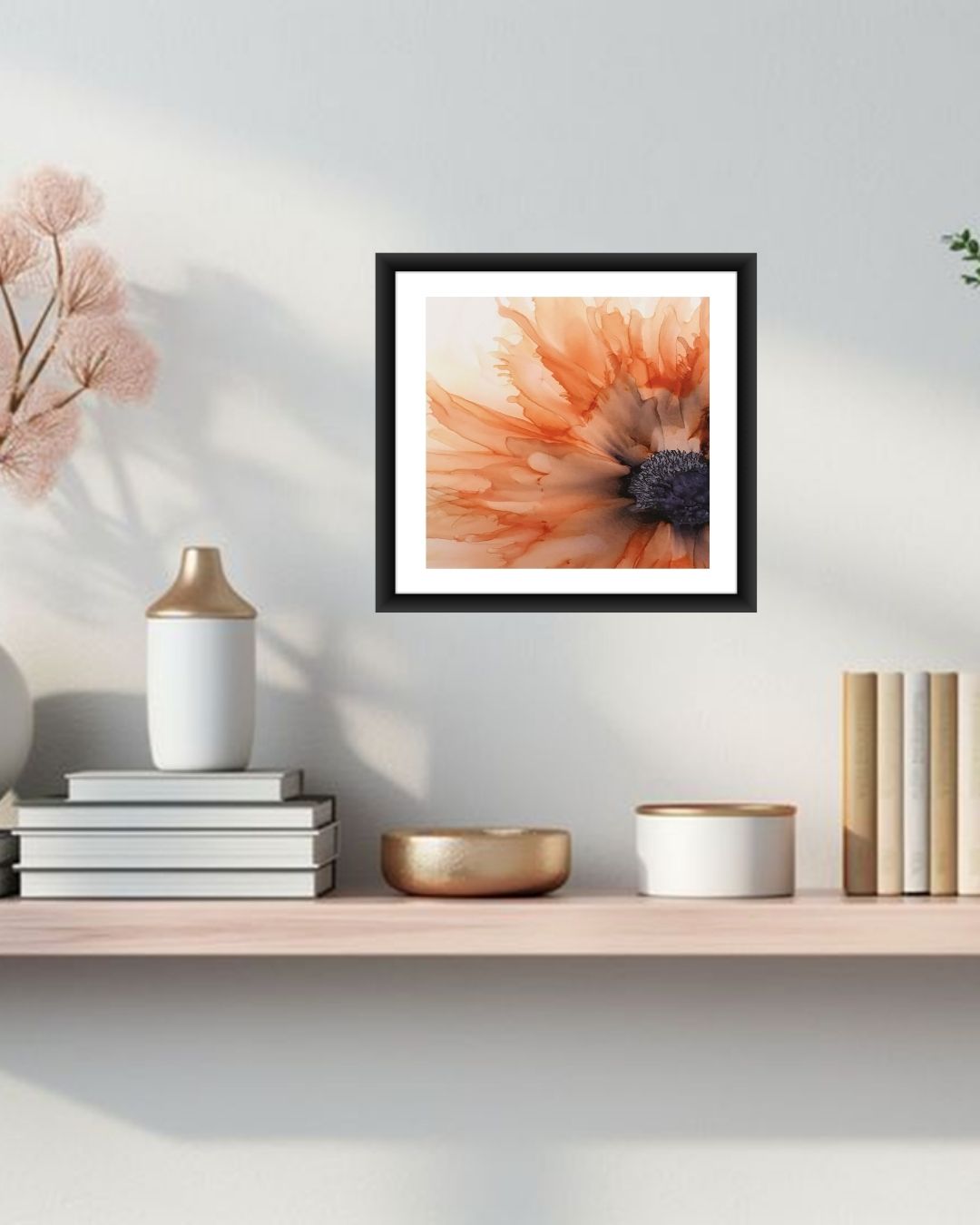 Elegant Flower Painting Wall Art MIV - M114