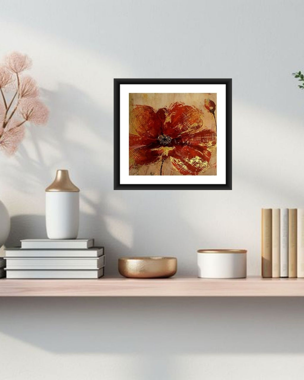 Floral Wall Art For Office - M116