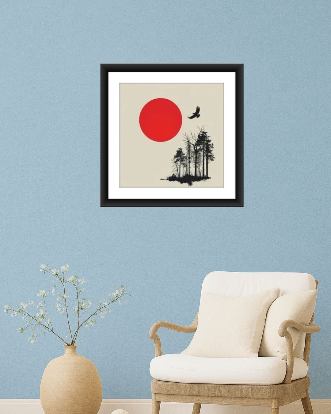 Minimal Abstract Nature Wall Art