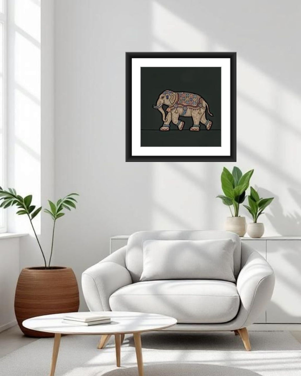 Pichwai Elephant – MIV P0015