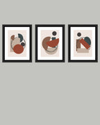 Abstract MIV 074 Set of 3