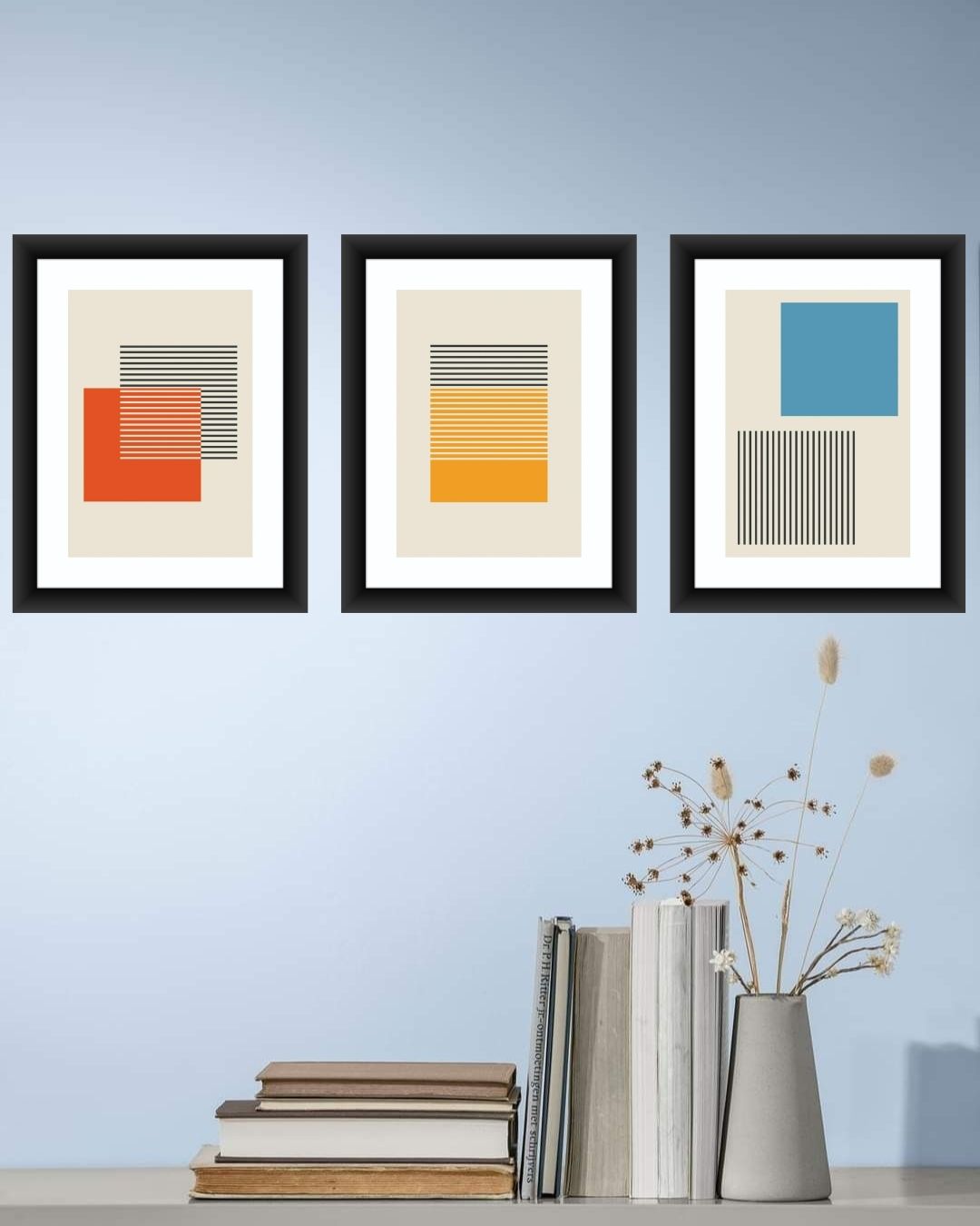 Abstract MIV 062 Set of 3
