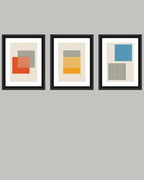 Abstract MIV 062 Set of 3