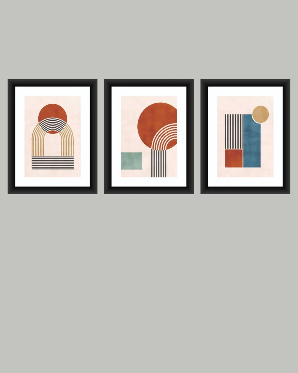 Abstract MIV 050 Set of 3