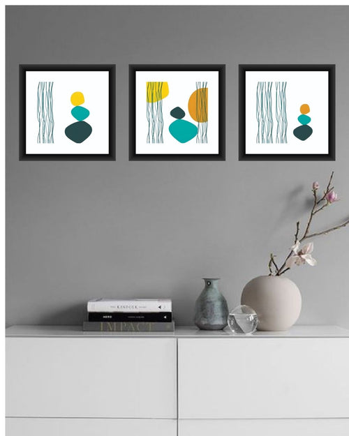 ABSTRACT - MIV0128 Set of 3