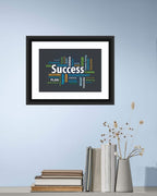 Success Discipline Quote Wall Art MIV - Q028