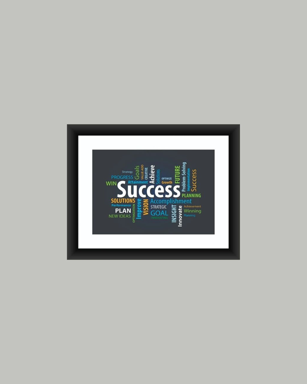 Success Discipline Quote Wall Art MIV - Q028