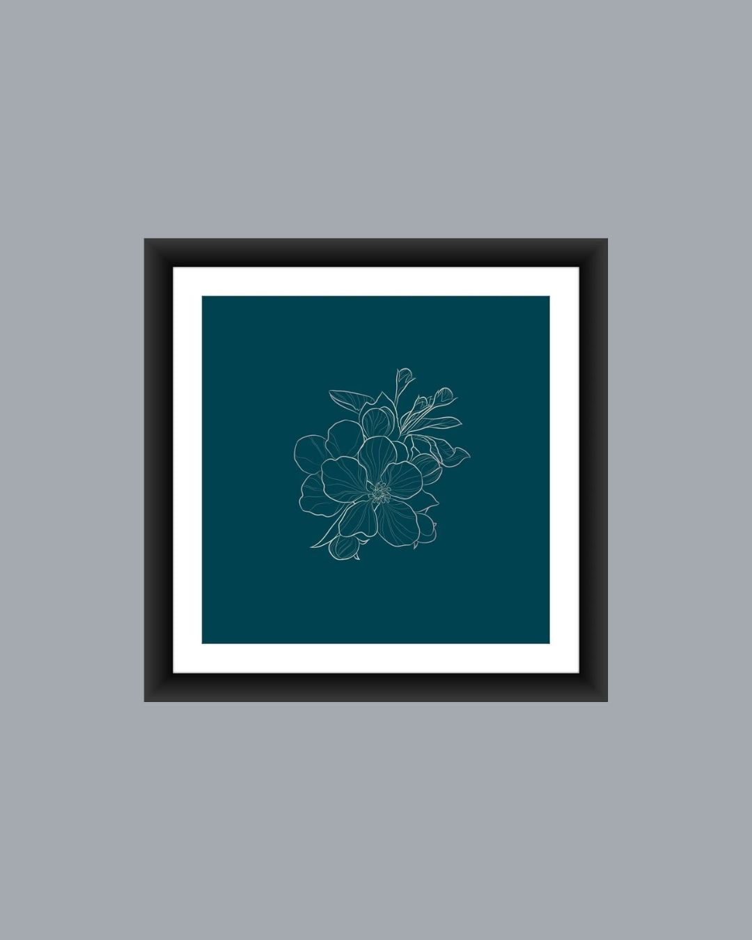 Aesthetic Minimal Floral Wall Art - MIV0105