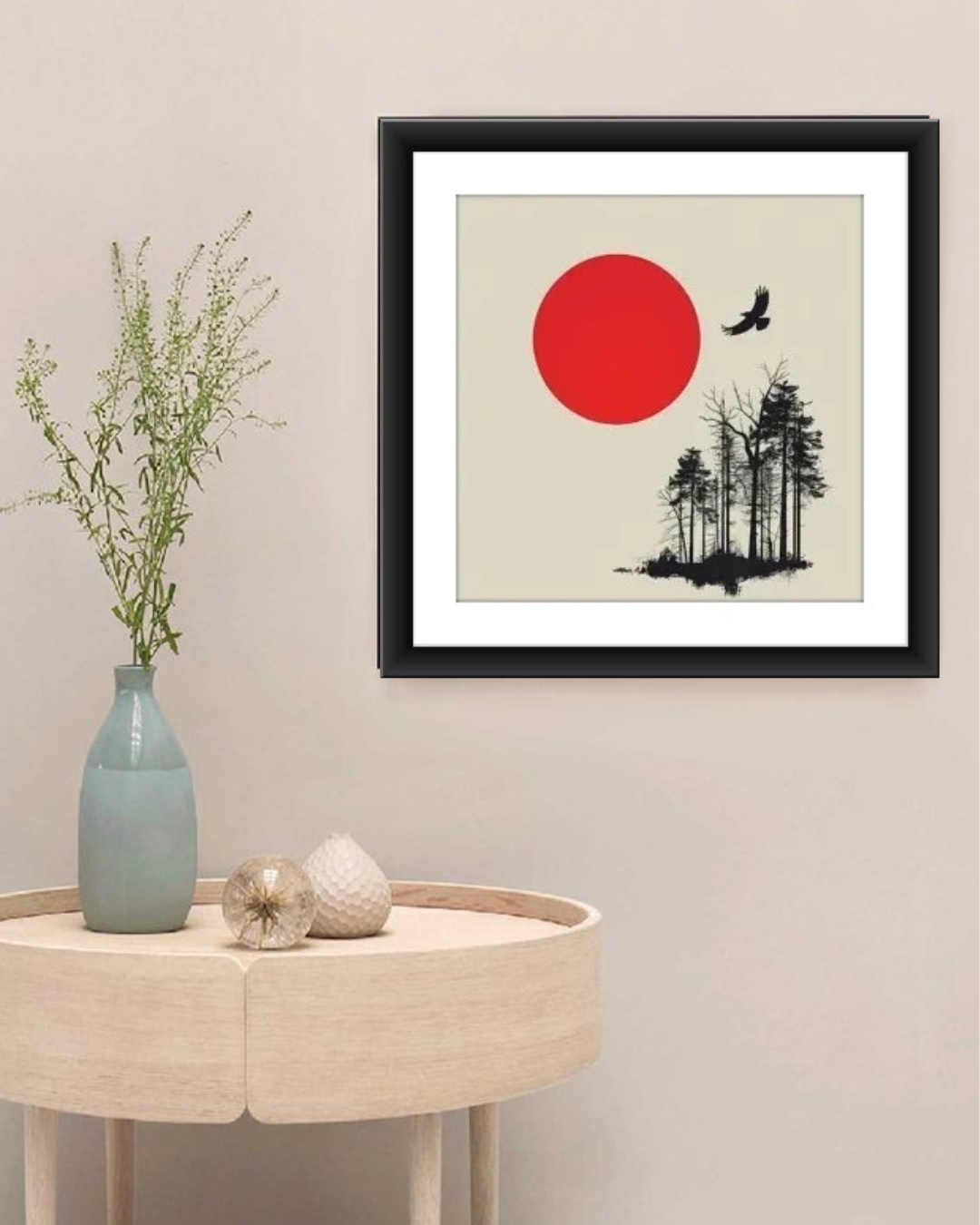 Minimal Abstract Nature Wall Art