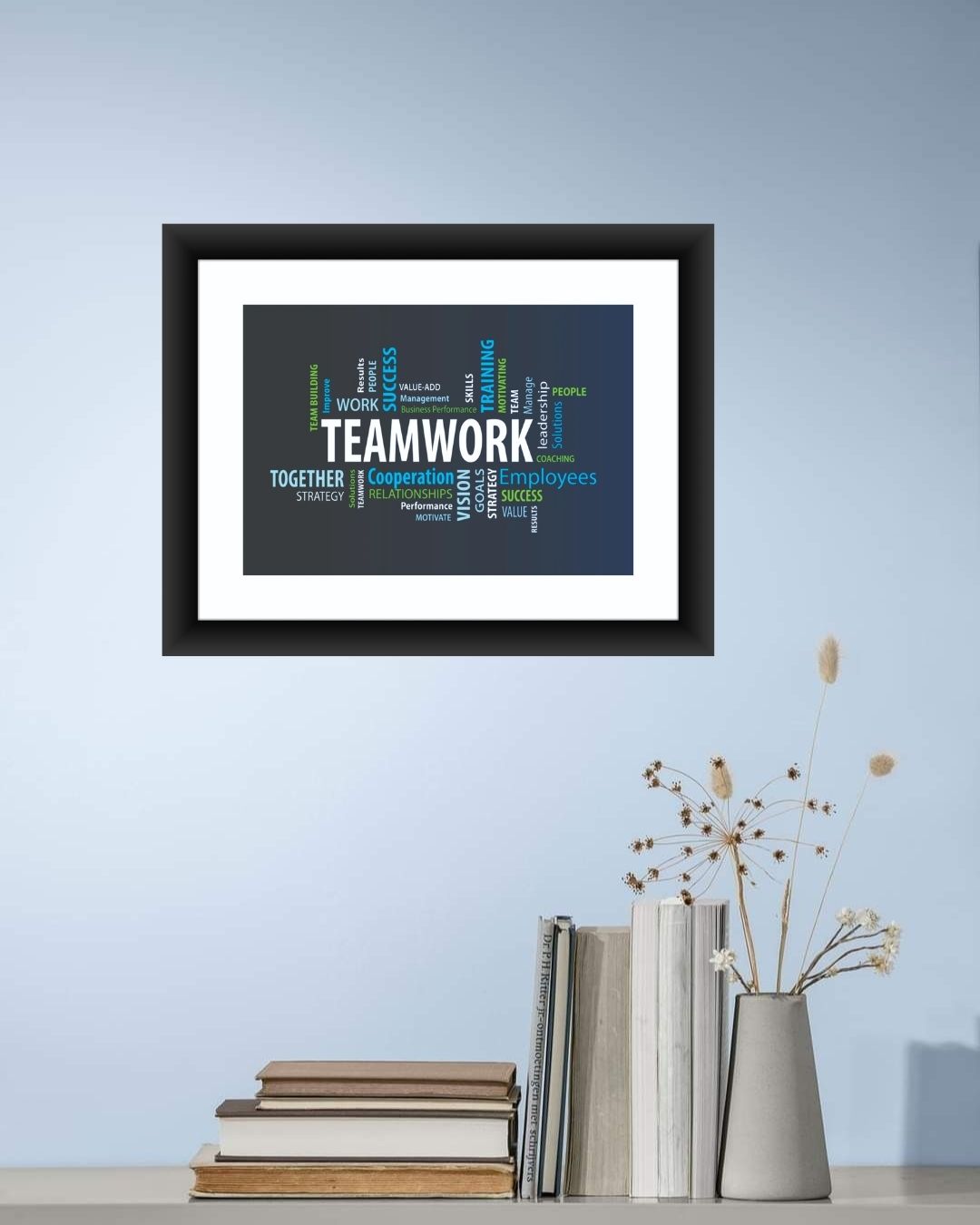 TeamWork Inspirational Quote Frame MIV -Q027