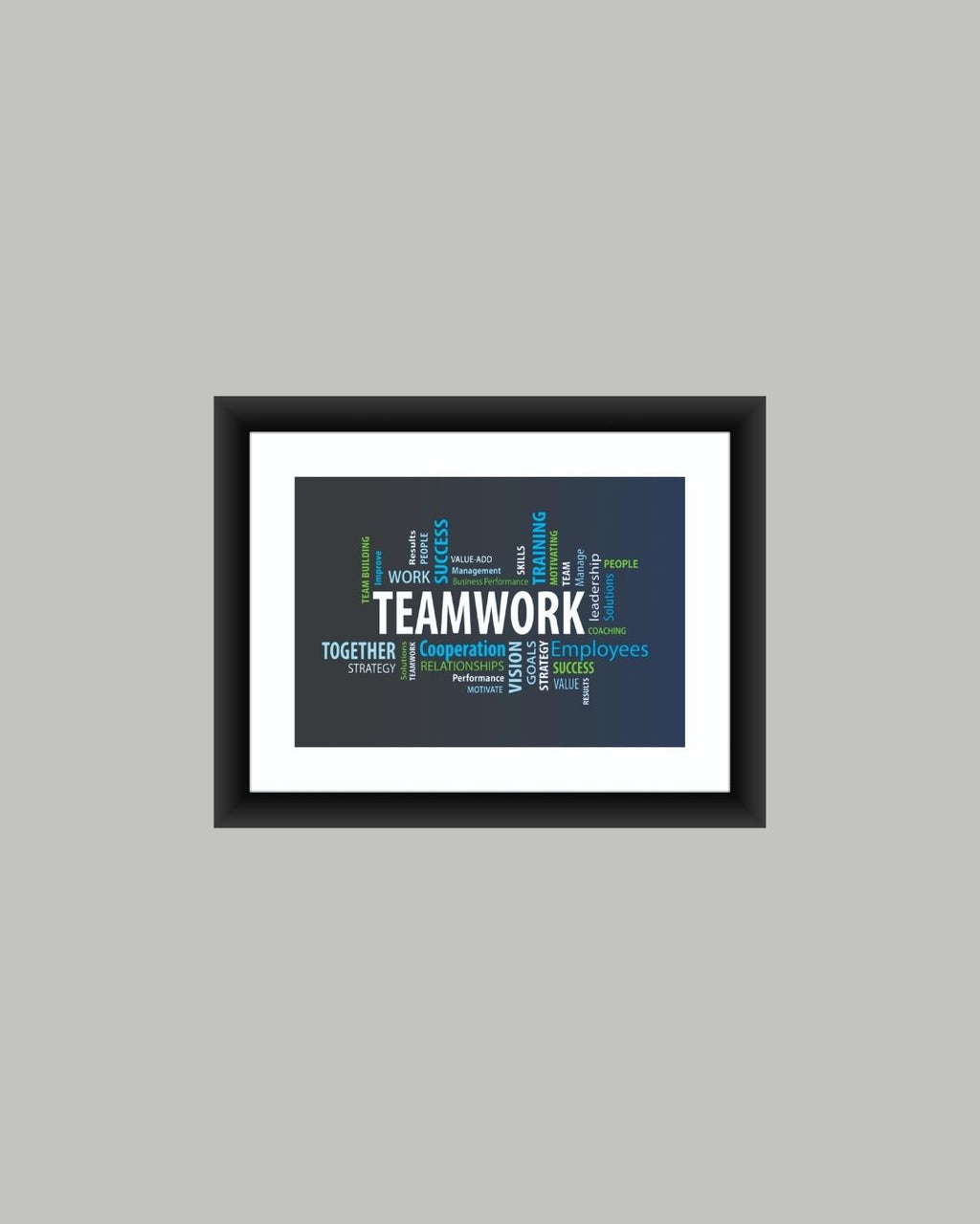 TeamWork Inspirational Quote Frame MIV -Q027