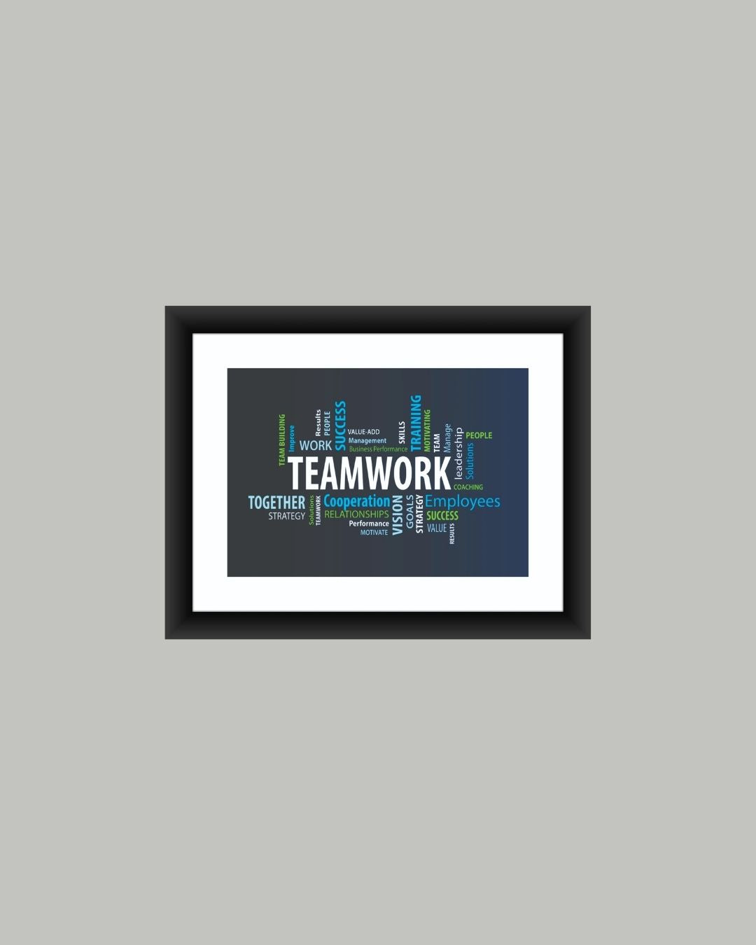 TeamWork Inspirational Quote Frame MIV -Q027