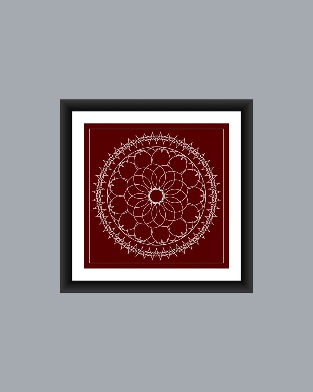 Traditional Indian Mandala Wall Art - MIV0110