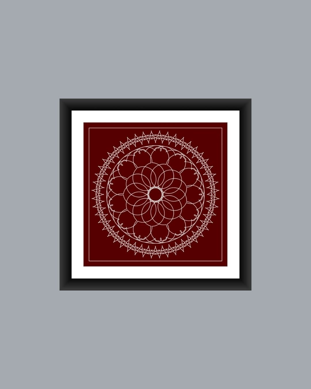 Traditional Indian Mandala Wall Art - MIV0110