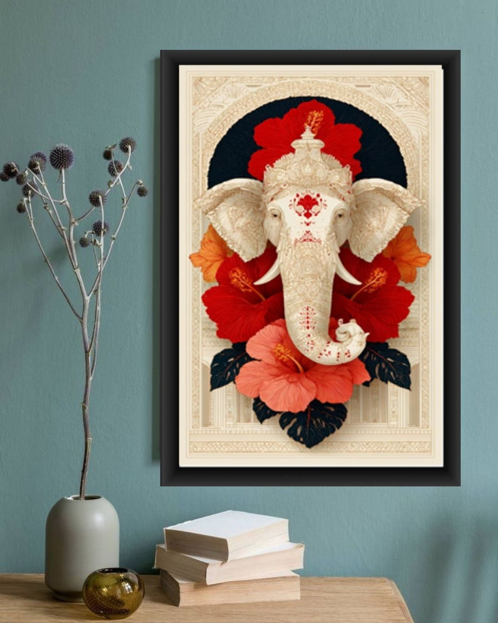 Ganesha Wall Art Frame