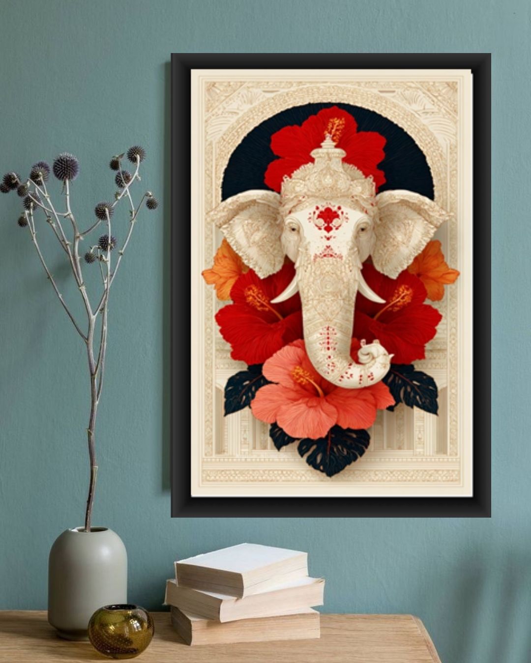 Ganesha Wall Art Frame