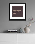 Inspirational Quote Wall Art Frame  - MIV Q019