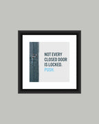 Positive Mindset Motivational Wall Art MIV - Q024