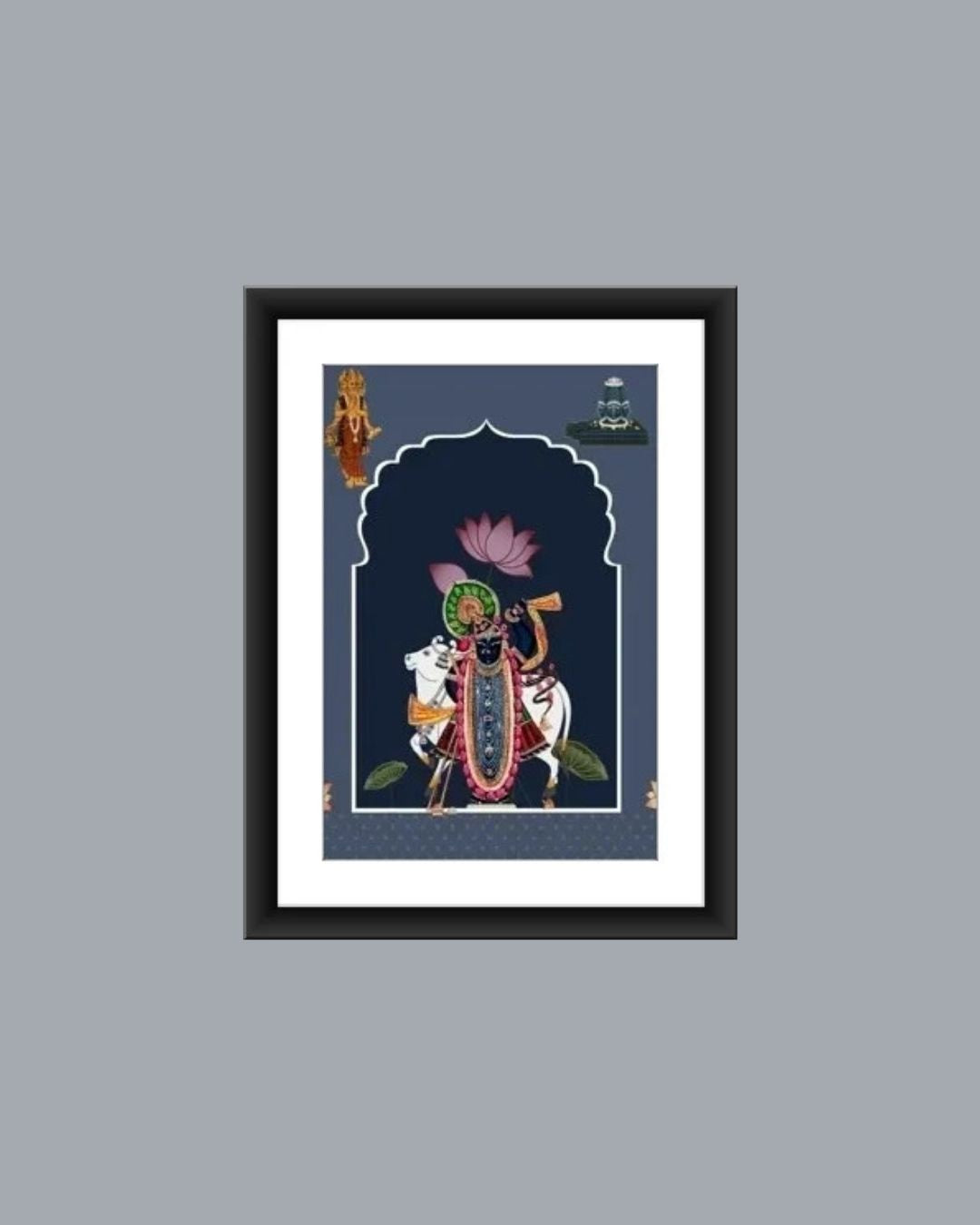 Pichwai Shrinathji Wall Frame MIV - P007