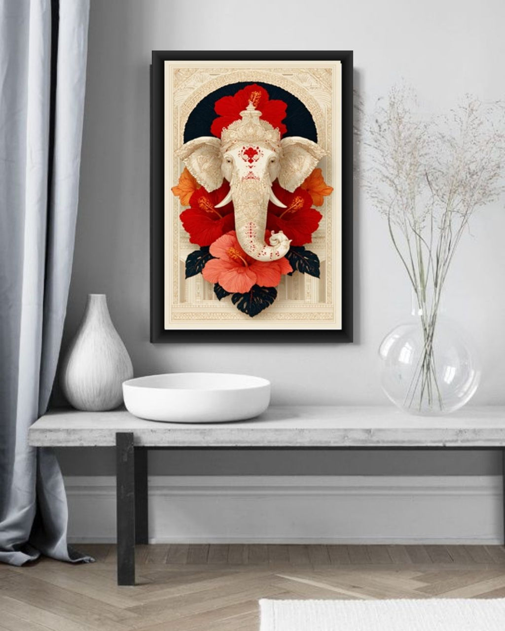 Ganesha Wall Art Frame
