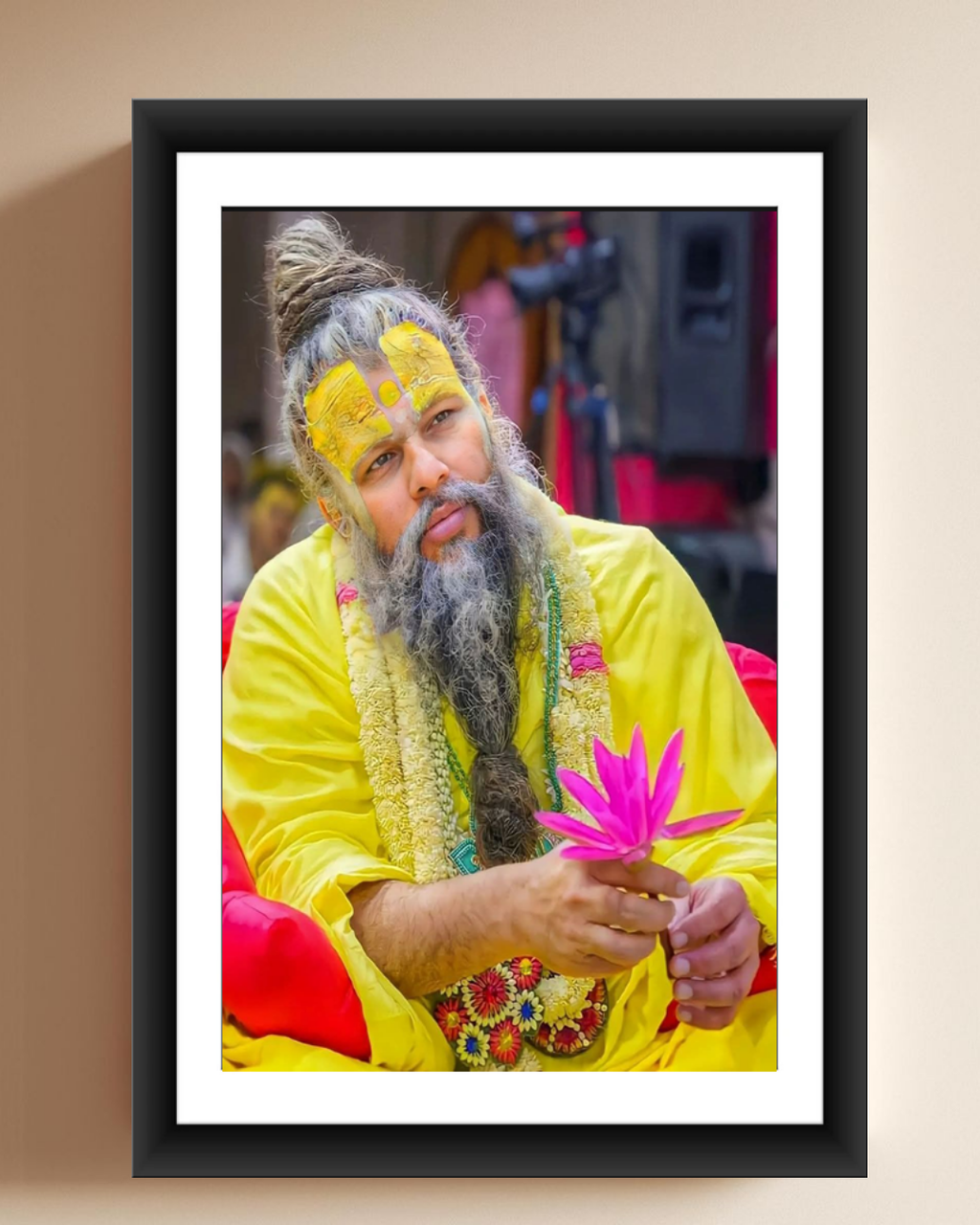 Premanand Maharaj Wall Frame