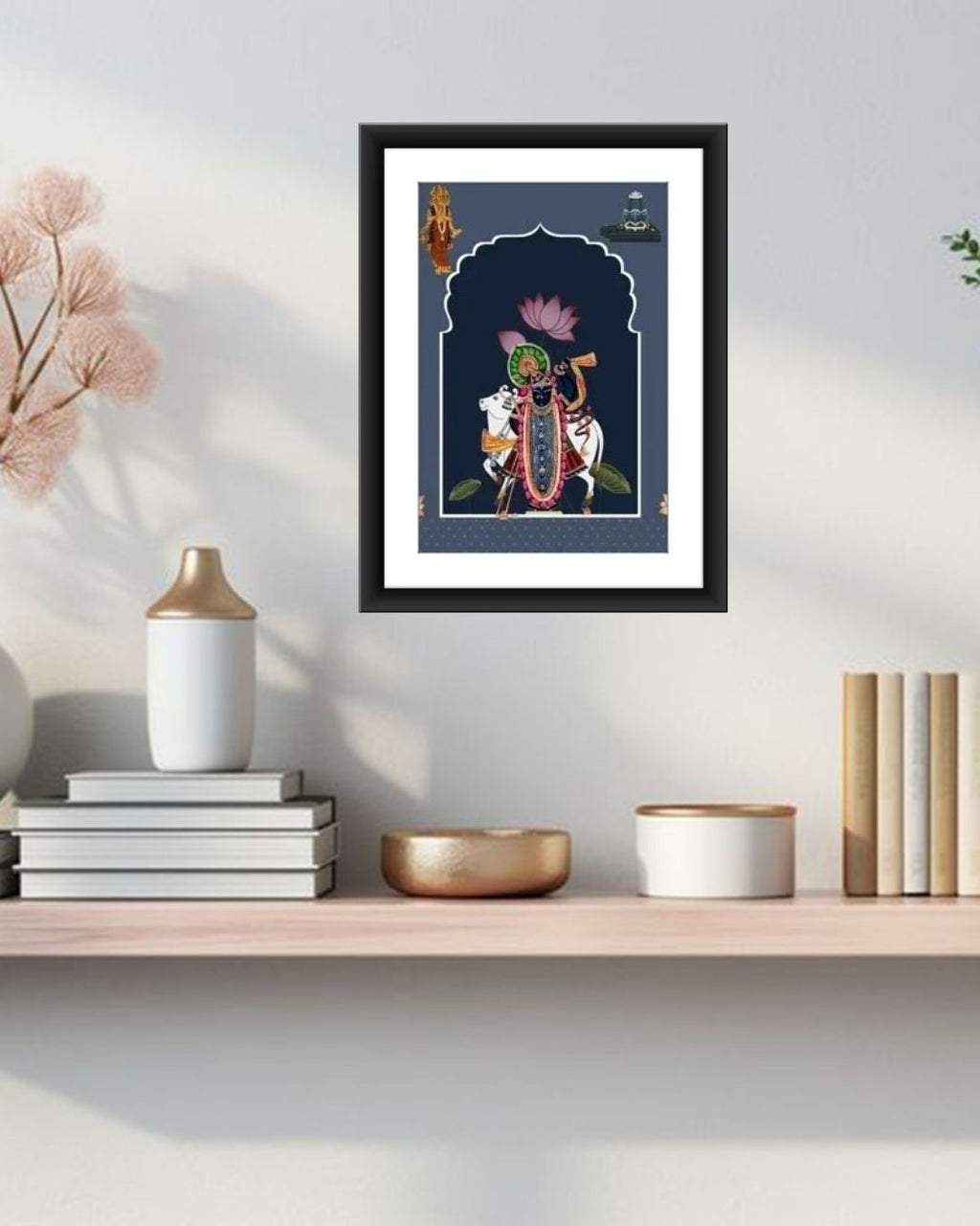 Pichwai Shrinathji Wall Frame MIV - P007
